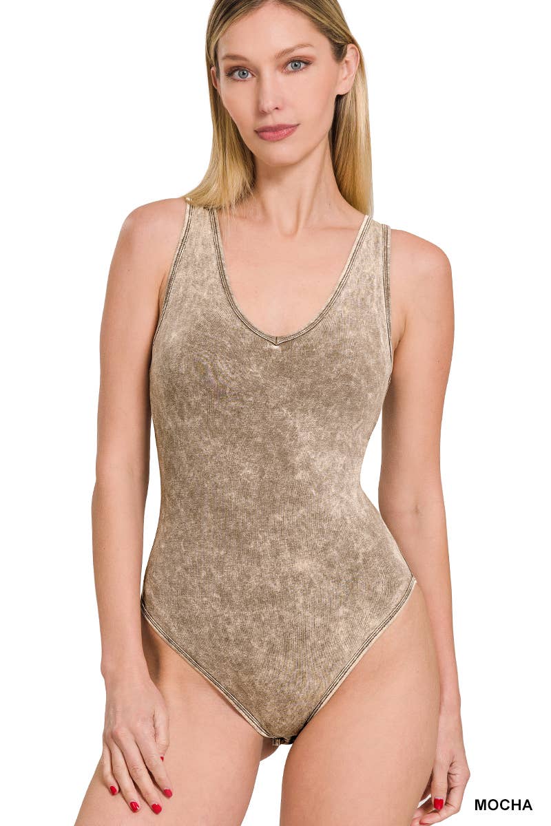 Vintage Washed Cotton Bodysuit
