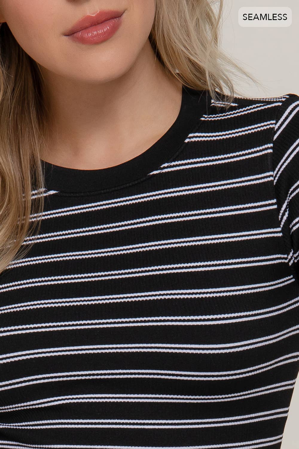 CHUNKY STRIPPED BLOUSE