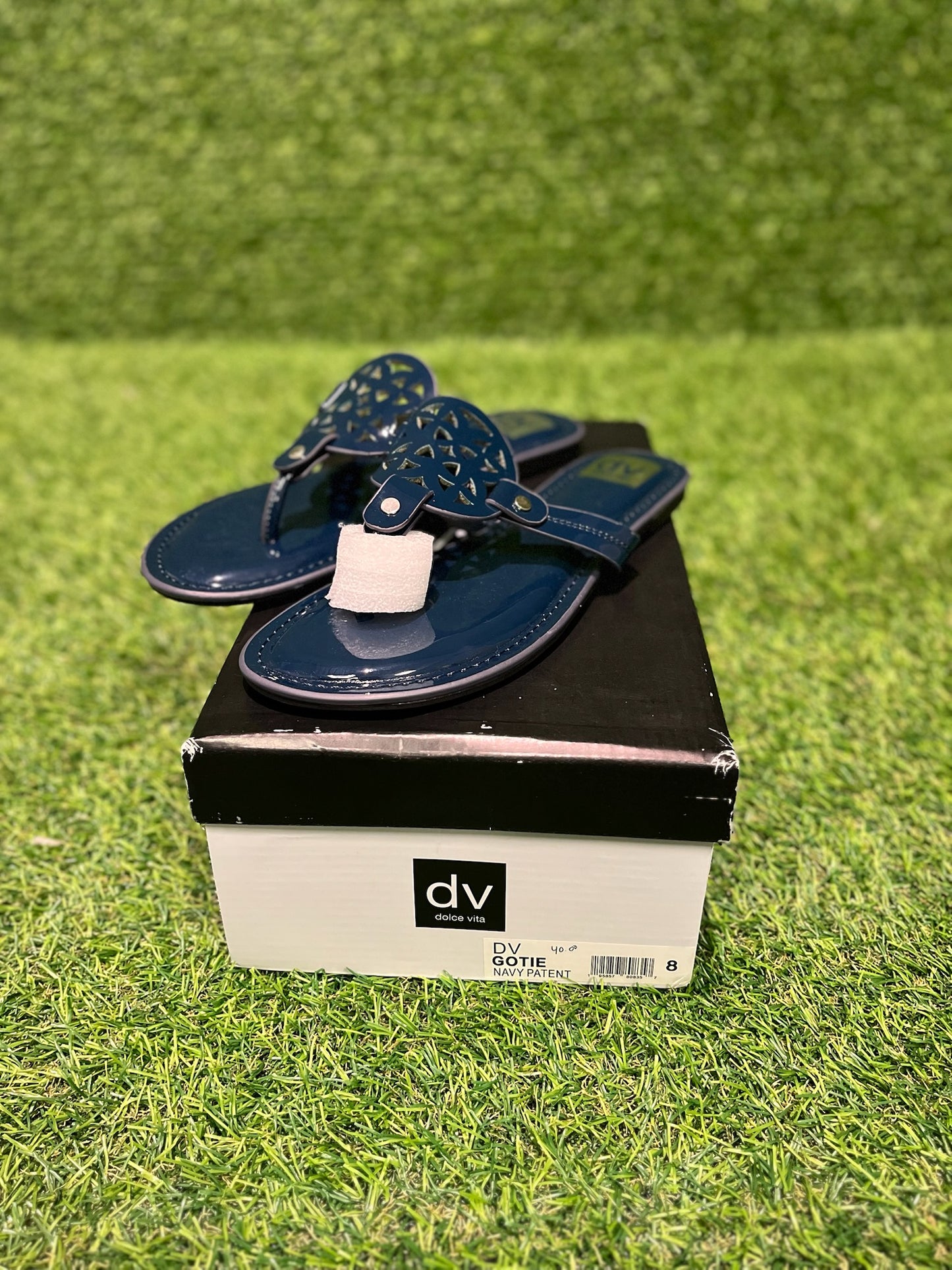 Dolce Vita Blue Sandal Size 8