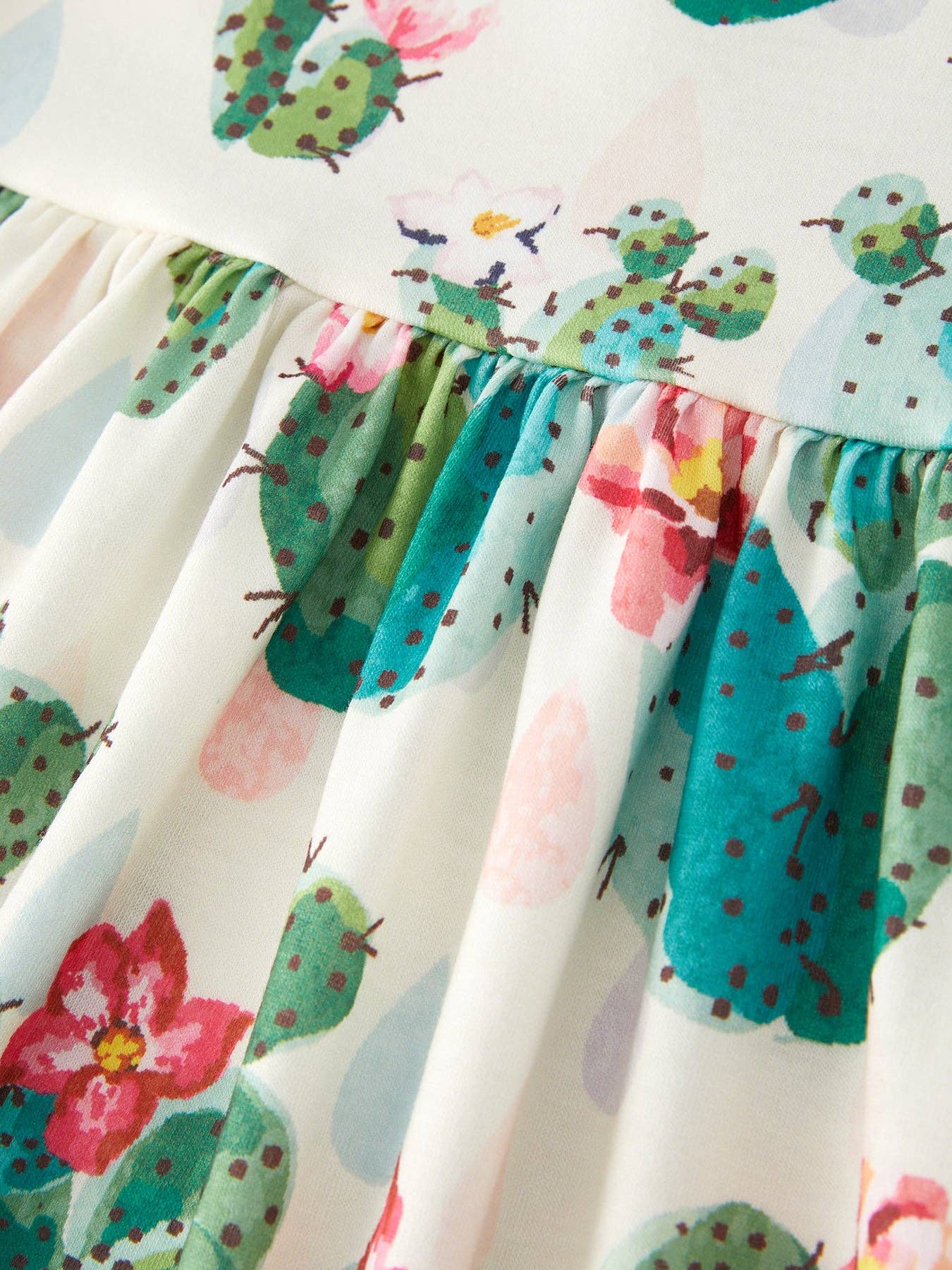 Summer Girls Cactus Dress