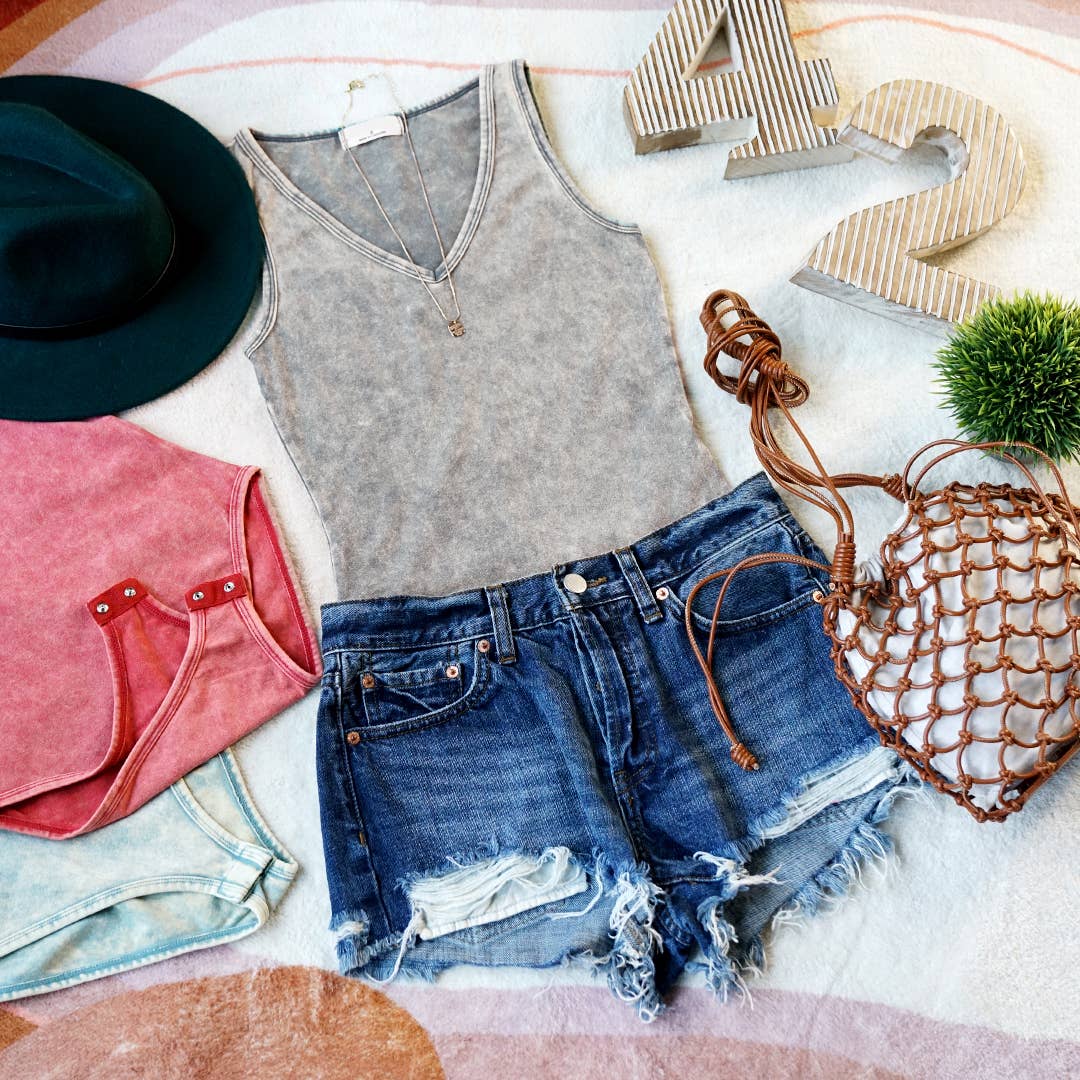 Vintage Washed Cotton Bodysuit