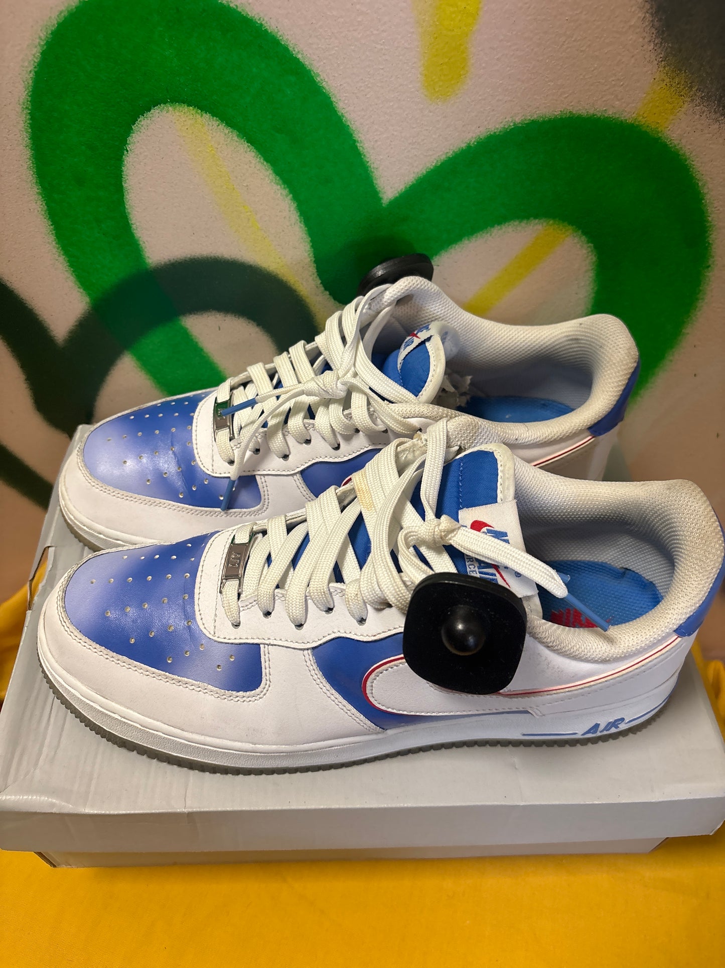 Nike Air Force 1 Low 'New Jersey Nets Hardwood Classics' Women’s 12.5 Men’s 11