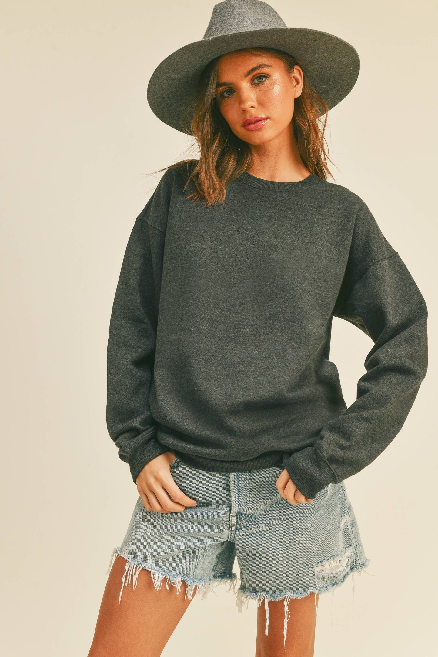 Blank Long Sleeve Sweatshirt