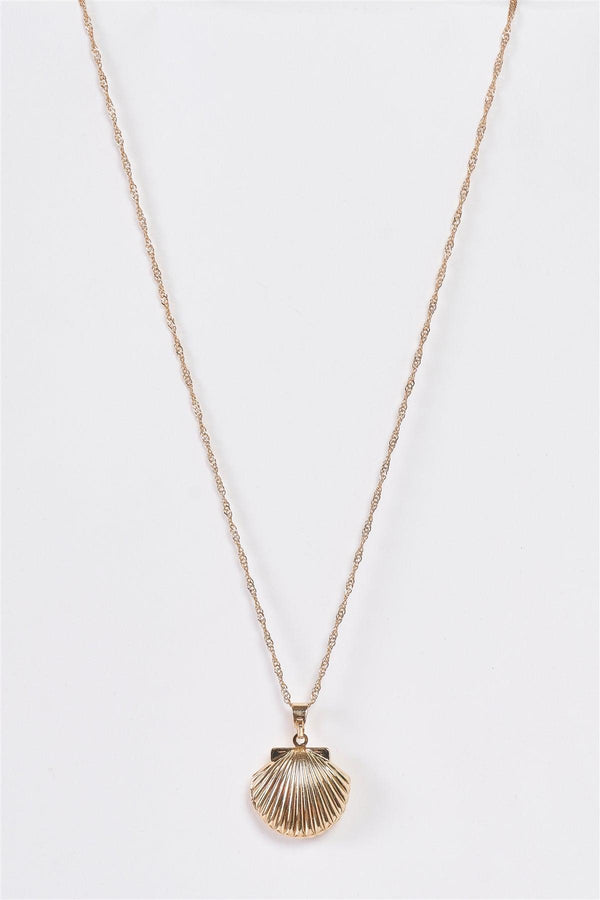 Mermaid Treasure Medallion Chain Necklace