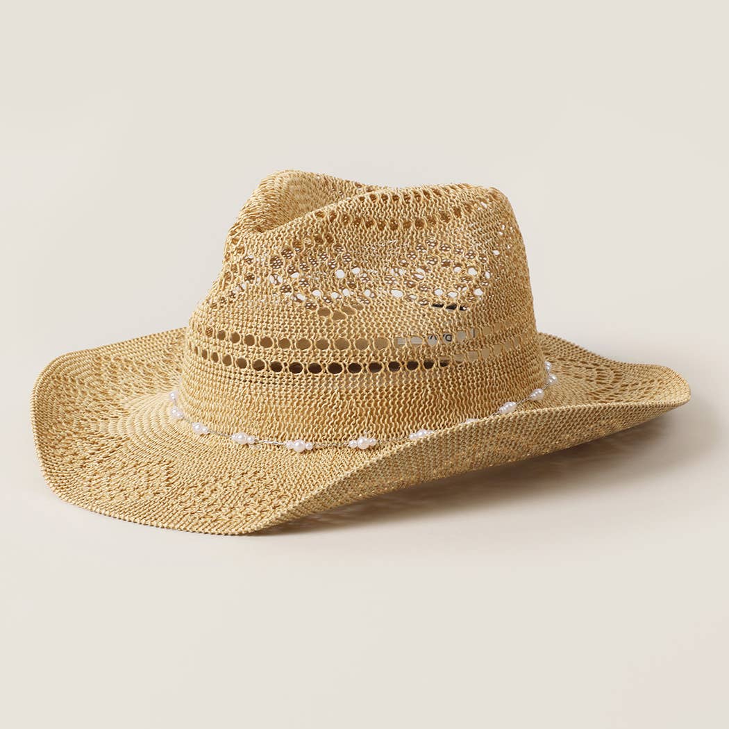 Eco-Friendly Straw Panama Adjustable Hat
