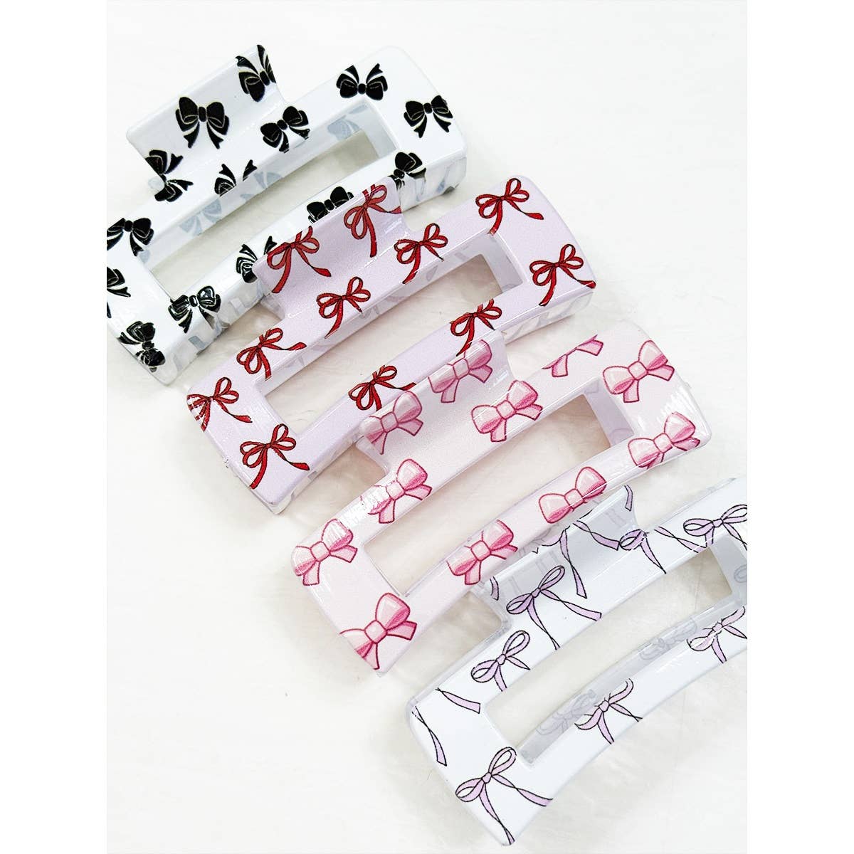 Bow Theme Variety Designs Hair Claw