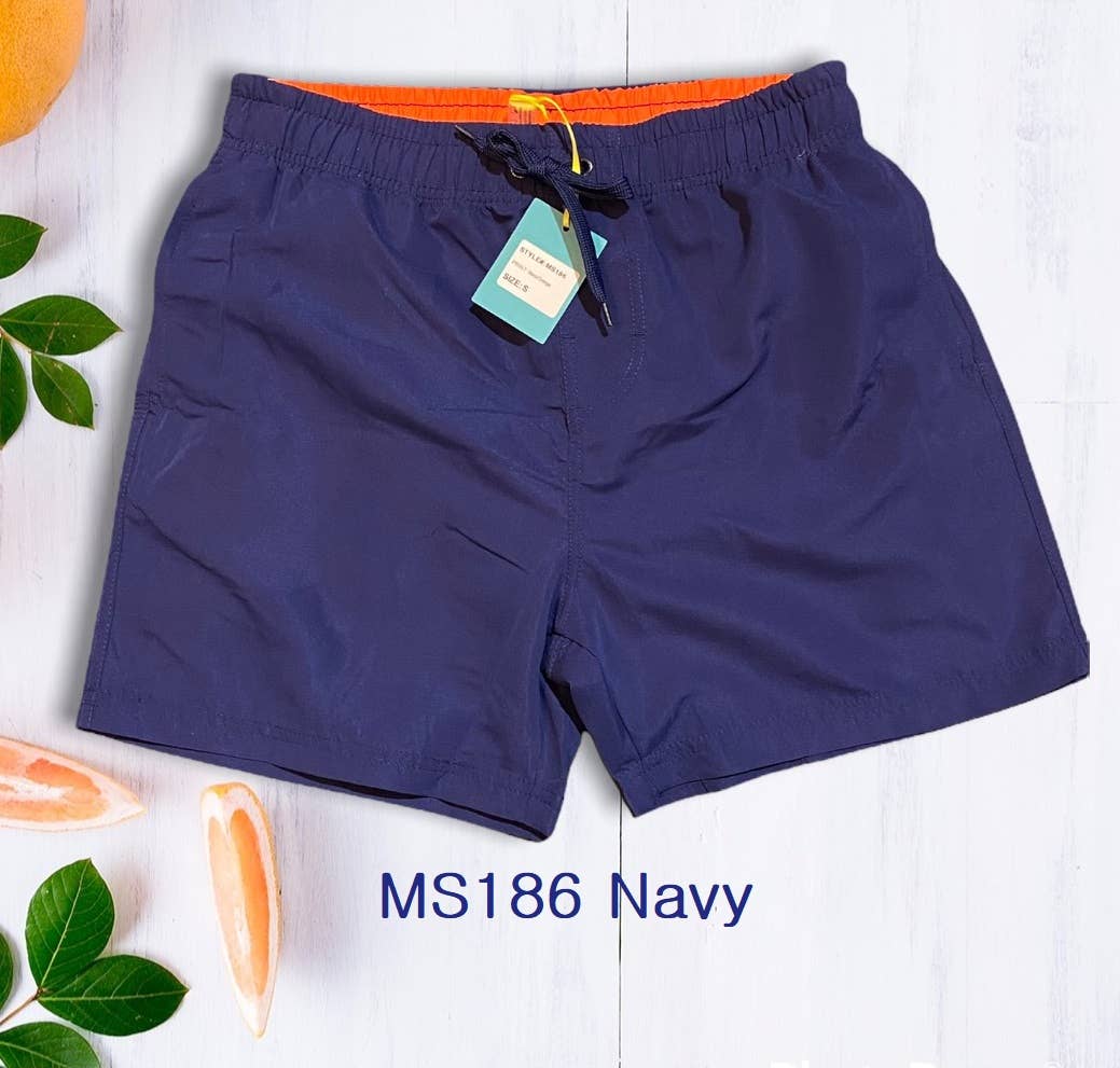 Navy Men's Swim Trunk