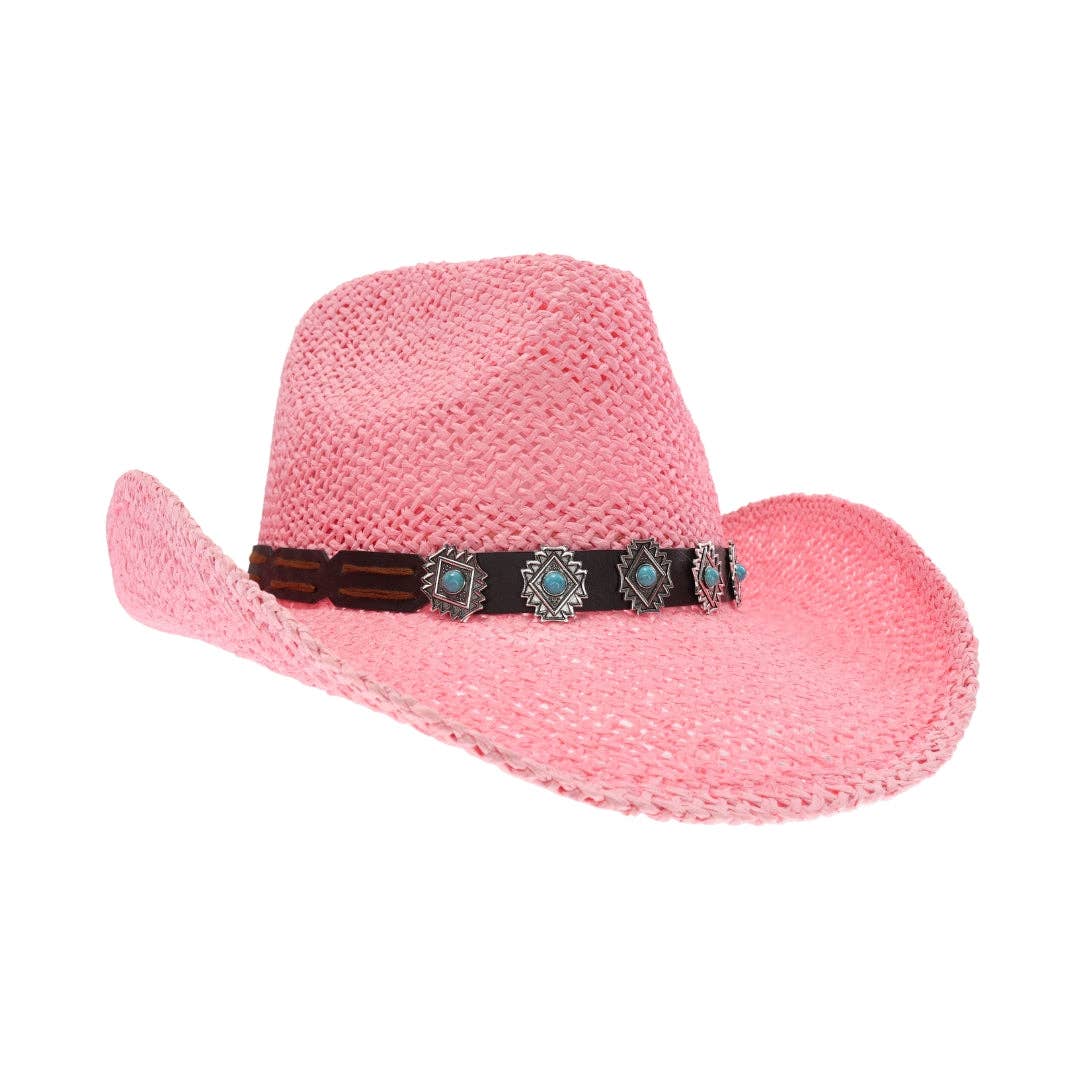 Pink Winslow Cowboy Hat