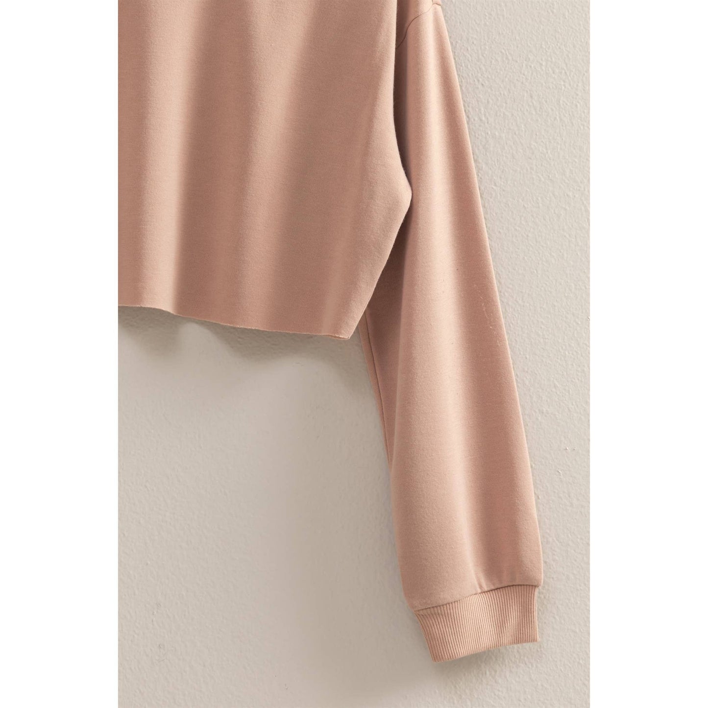 Casually Cute Boat Neck Long Sleeve Top
