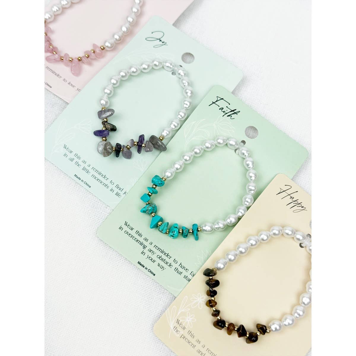 Inspirational Two Tone Bracelet
