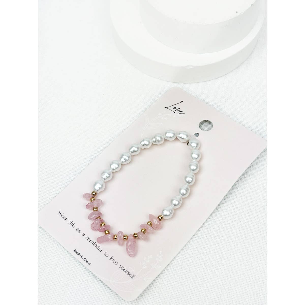 Inspirational Two Tone Bracelet