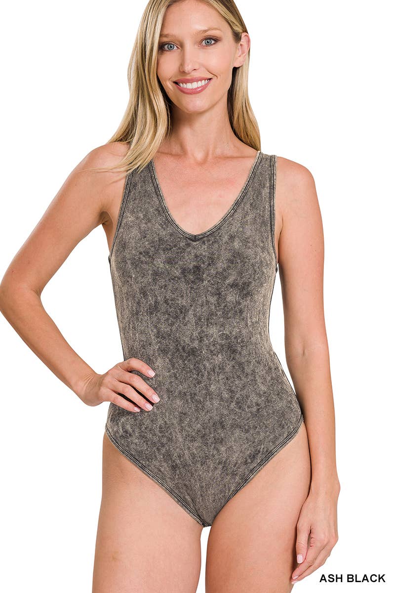 Vintage Washed Cotton Bodysuit