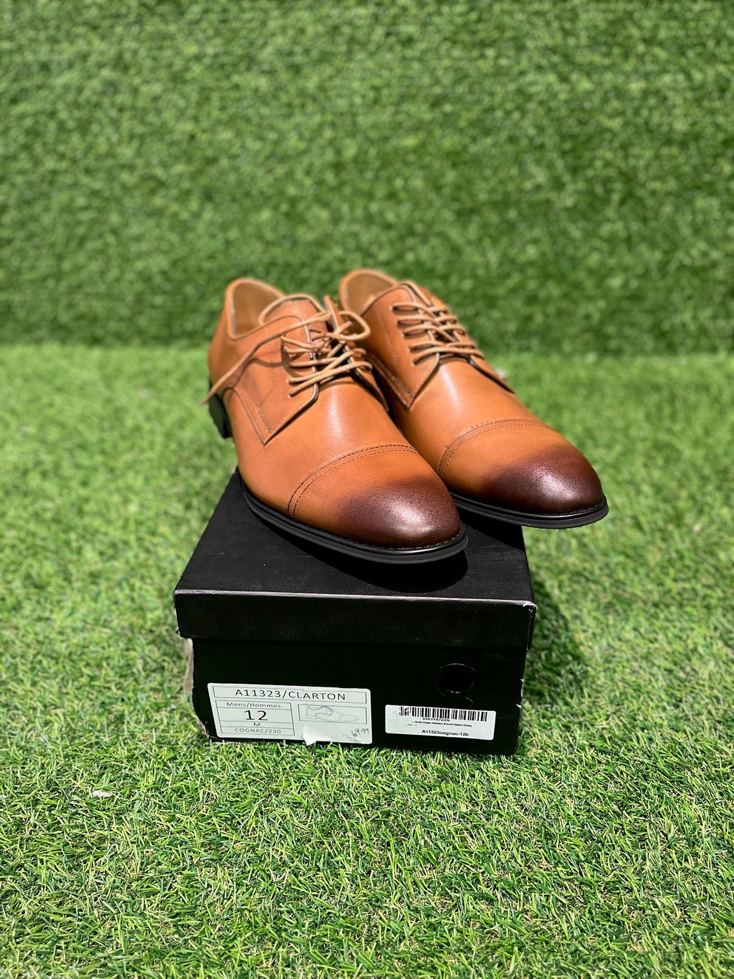 LA MILANO TAN DRESS SHOES Size 12
