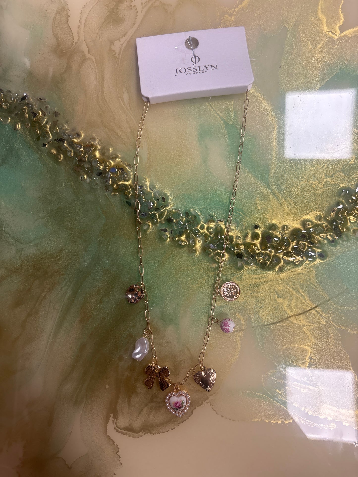 Vintage Pink Necklace