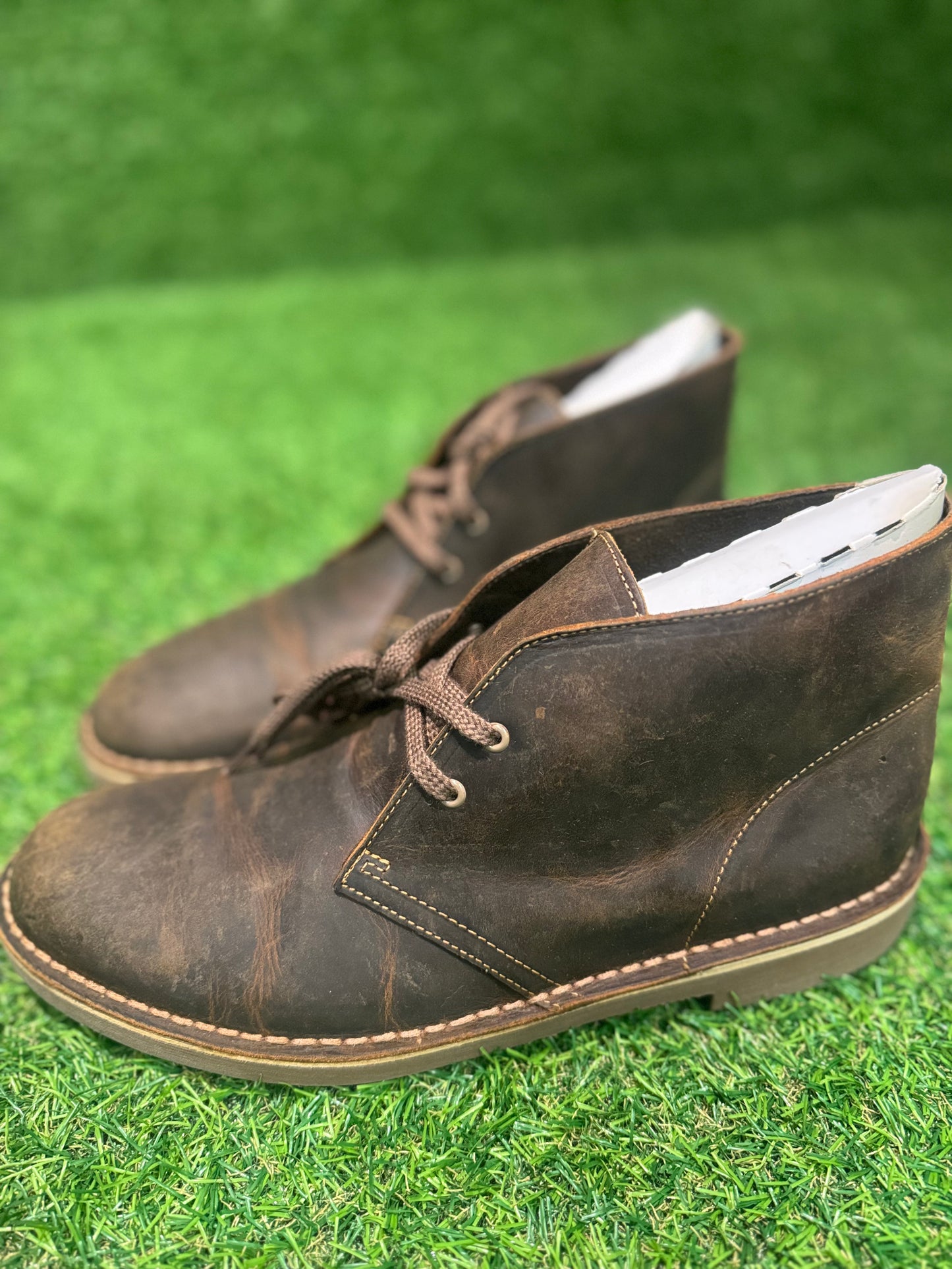 CLARK COLLECTION BROWN WORK BOOT SIZE 9.5