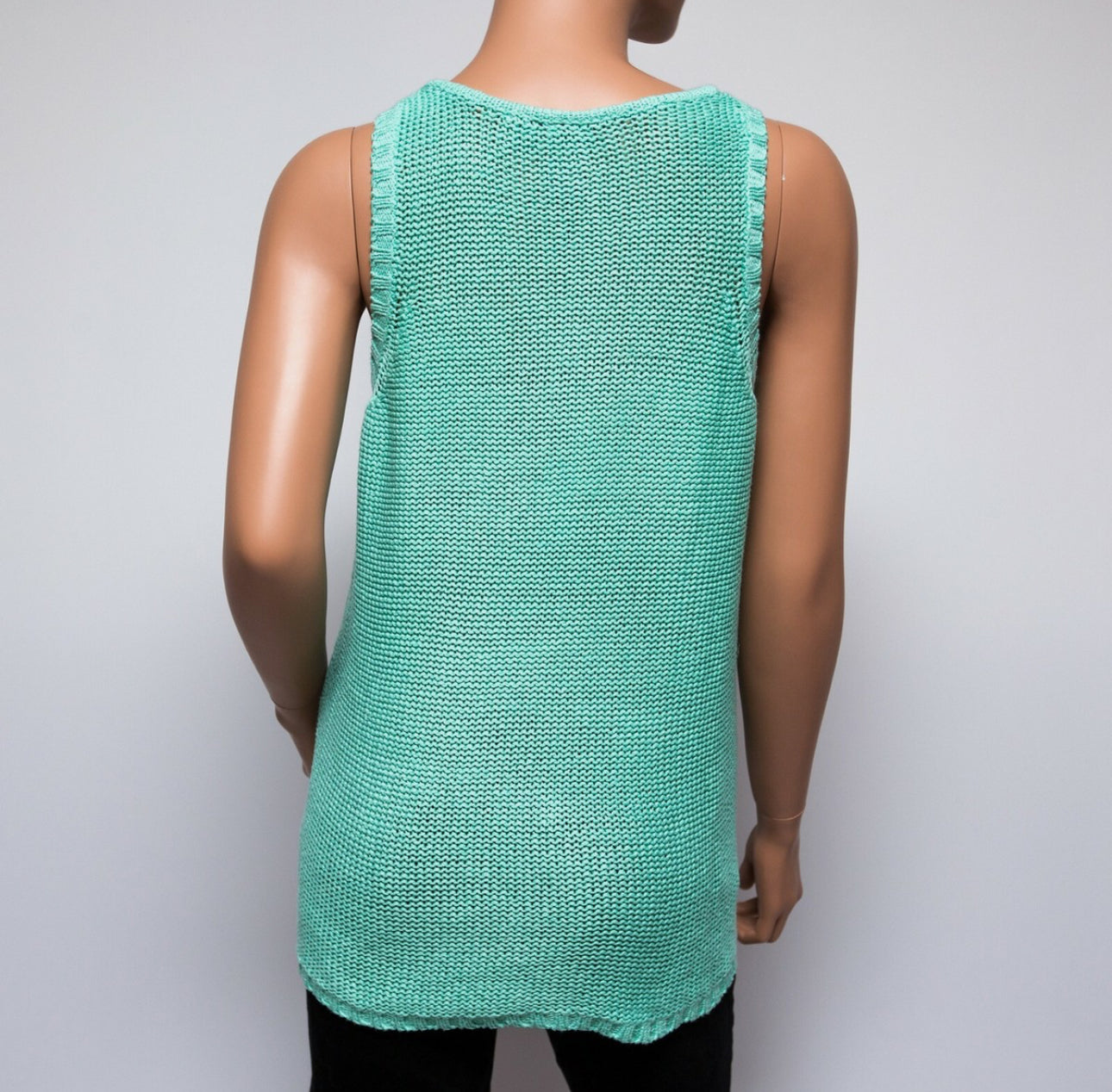 (MEDIUM) Francesca’s Brand Quinn Mint Knitted Tank