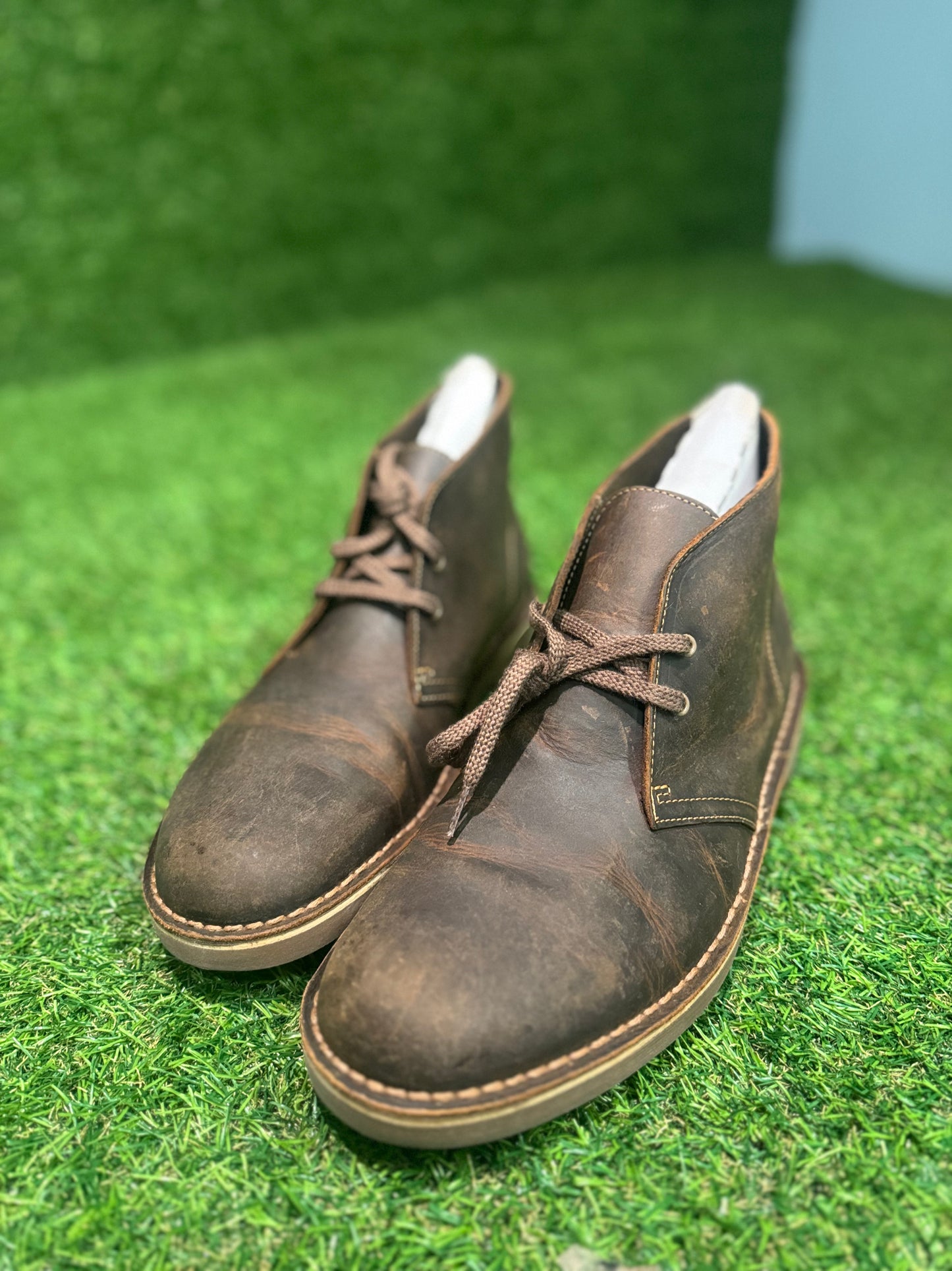 CLARK COLLECTION BROWN WORK BOOT SIZE 9.5