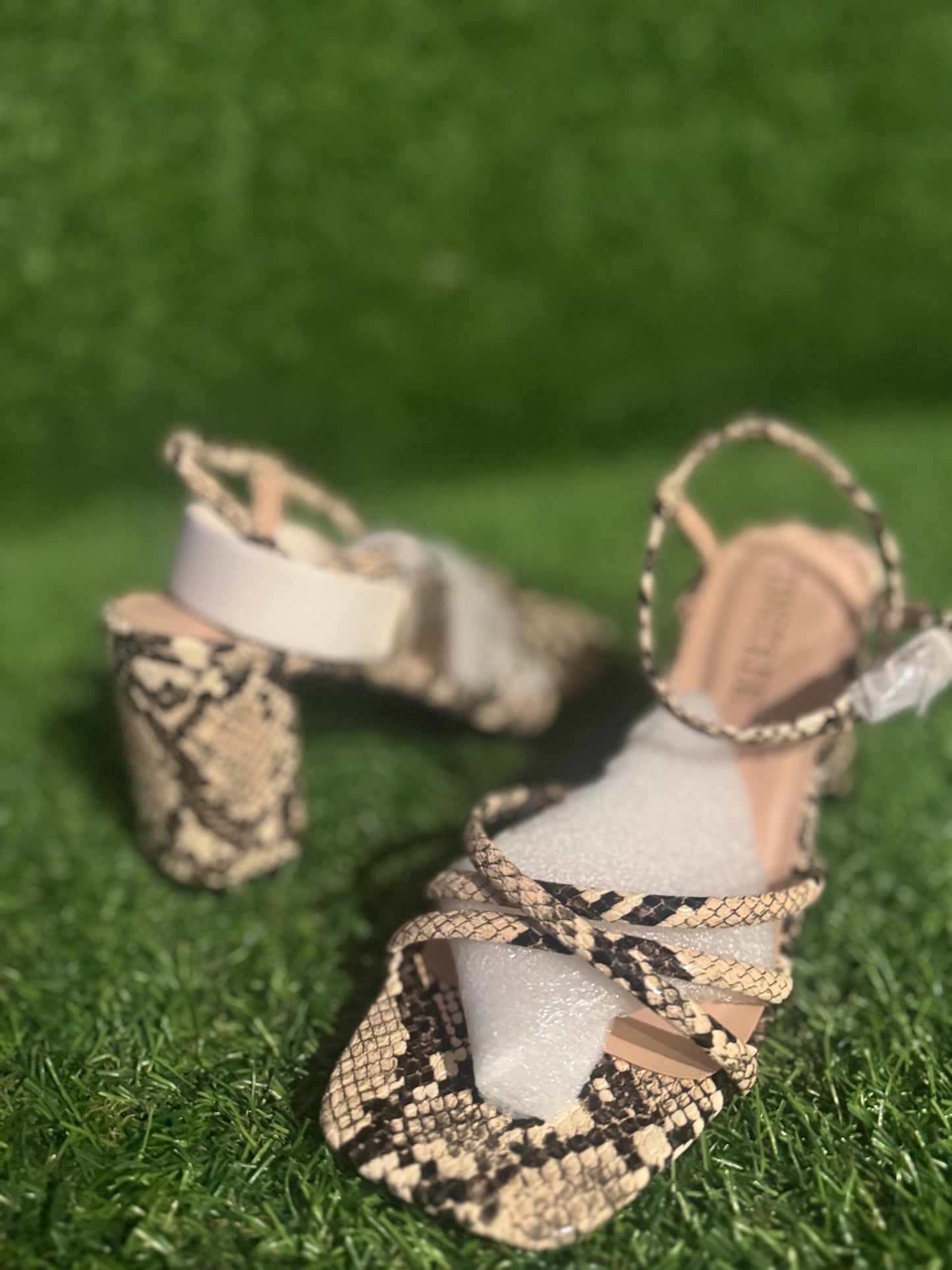 TINSTREE SNAKE HEEL SIZE 6