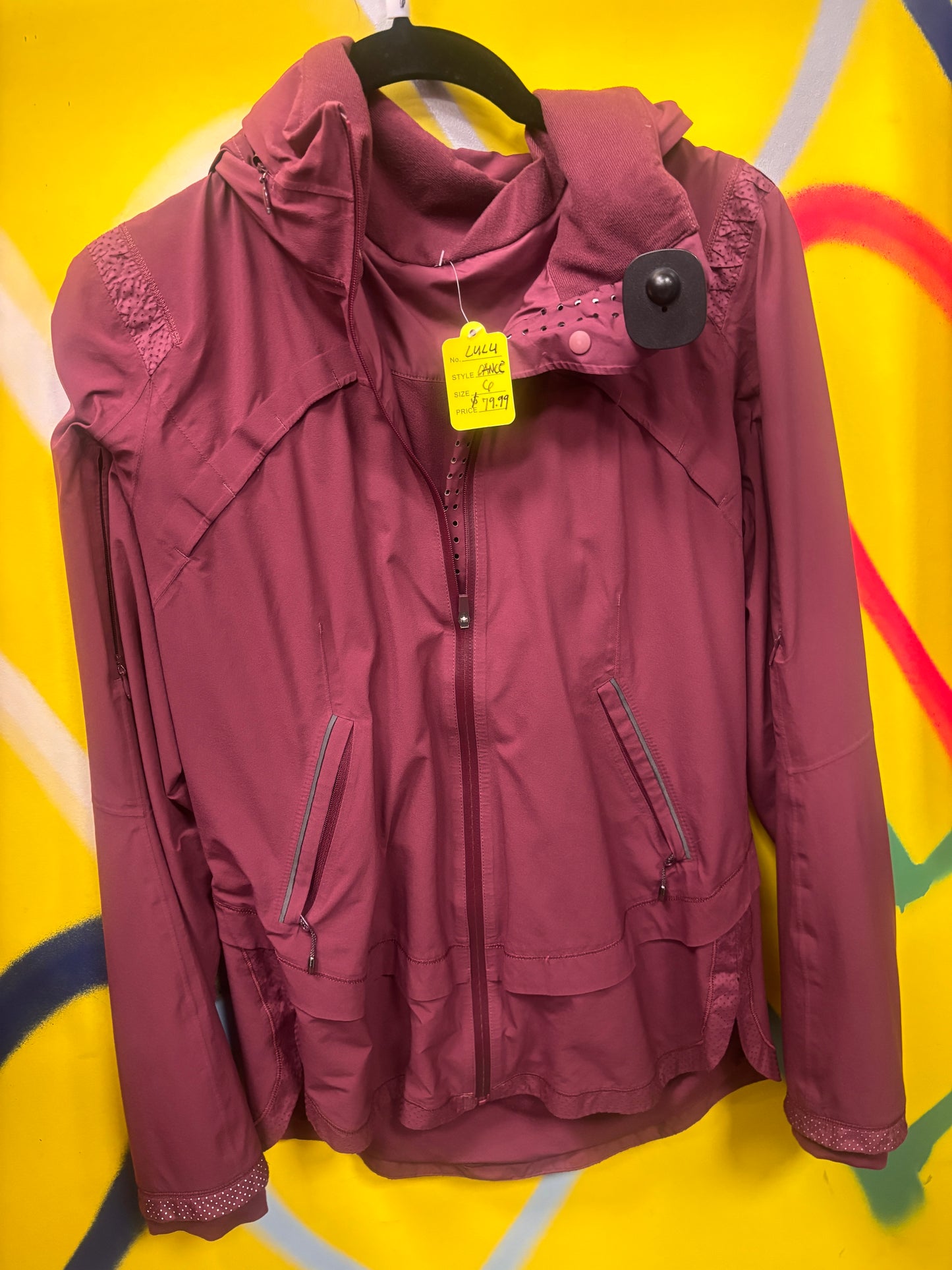 (Size 6) Lululemon full zip athletic jacket