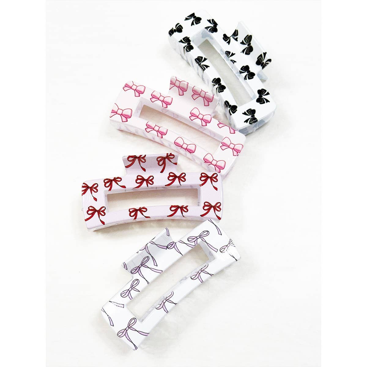 Bow Theme Variety Designs Hair Claw