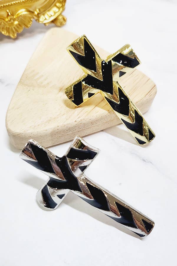 Cross Adjustable Ring
