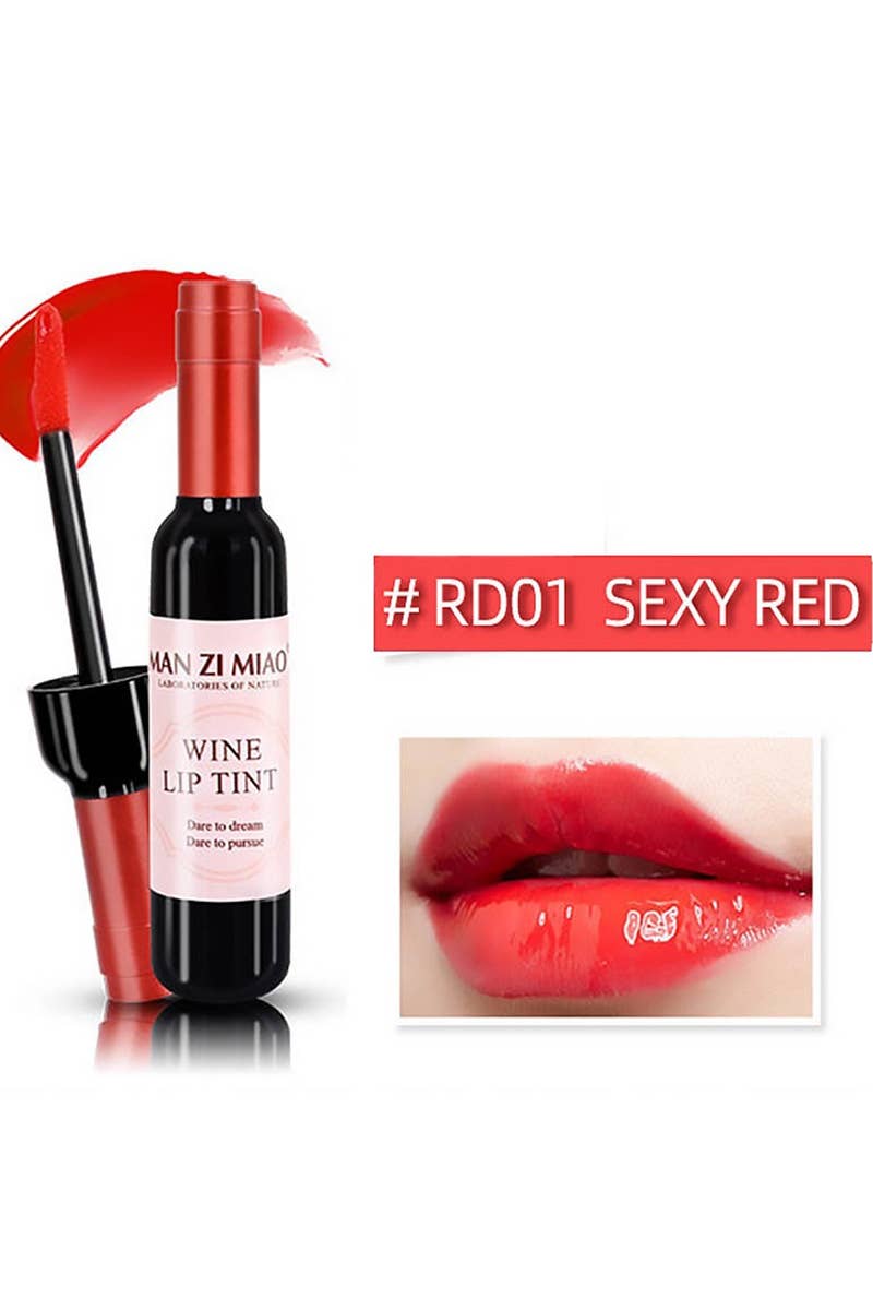 Lip Tint Wine Bottles