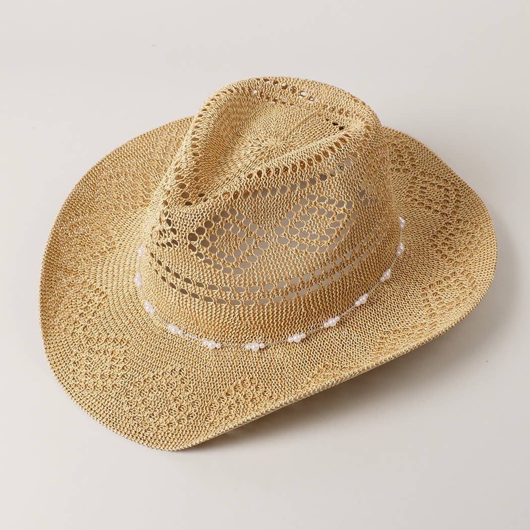 Eco-Friendly Straw Panama Adjustable Hat