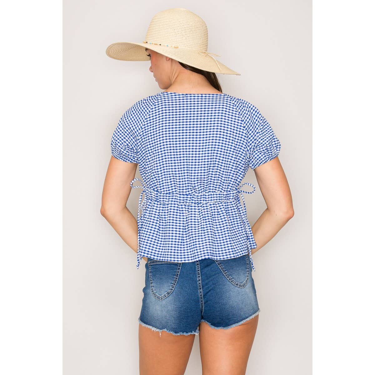 The Babydoll Plaid Top