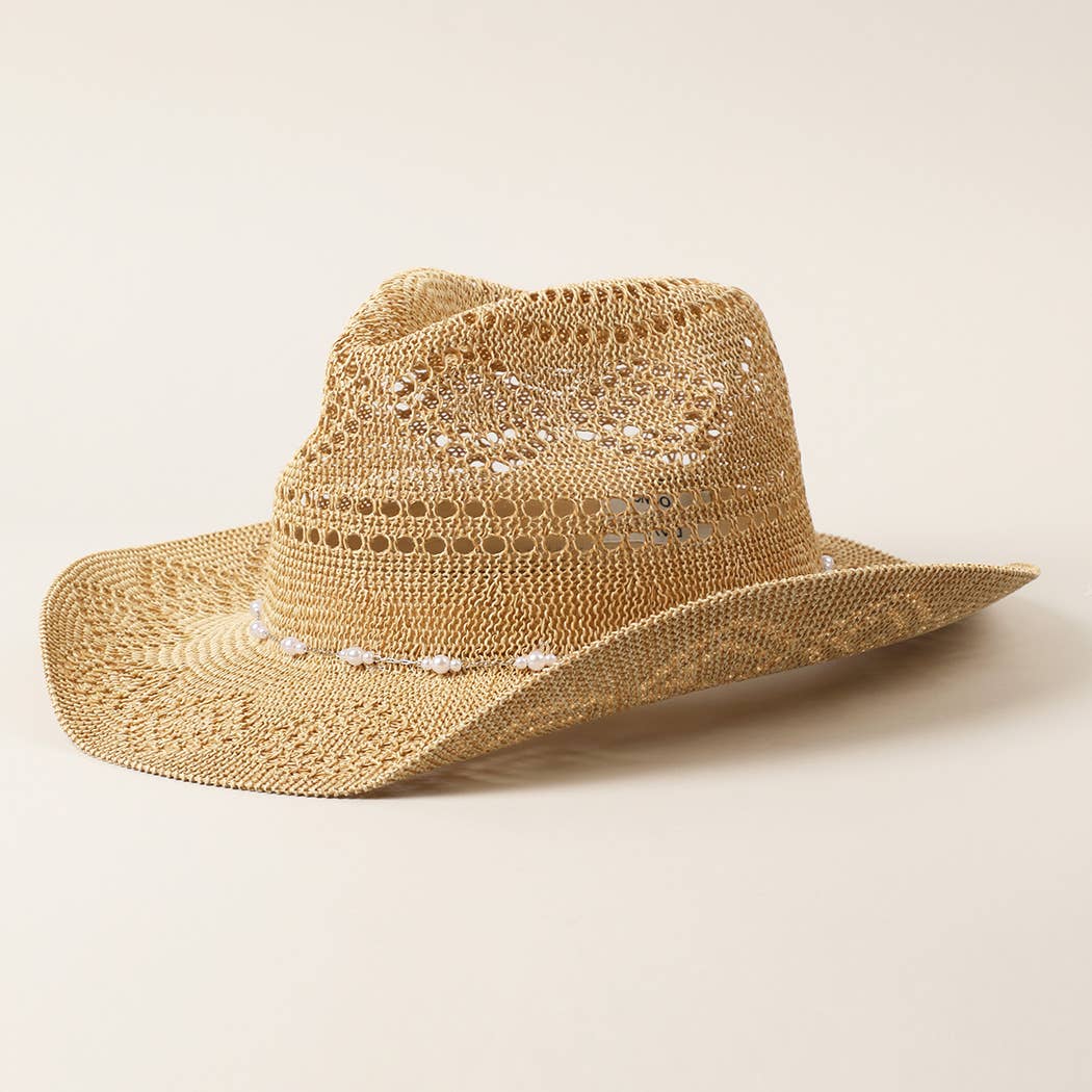 Eco-Friendly Straw Panama Adjustable Hat