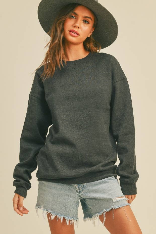 Blank Long Sleeve Sweatshirt