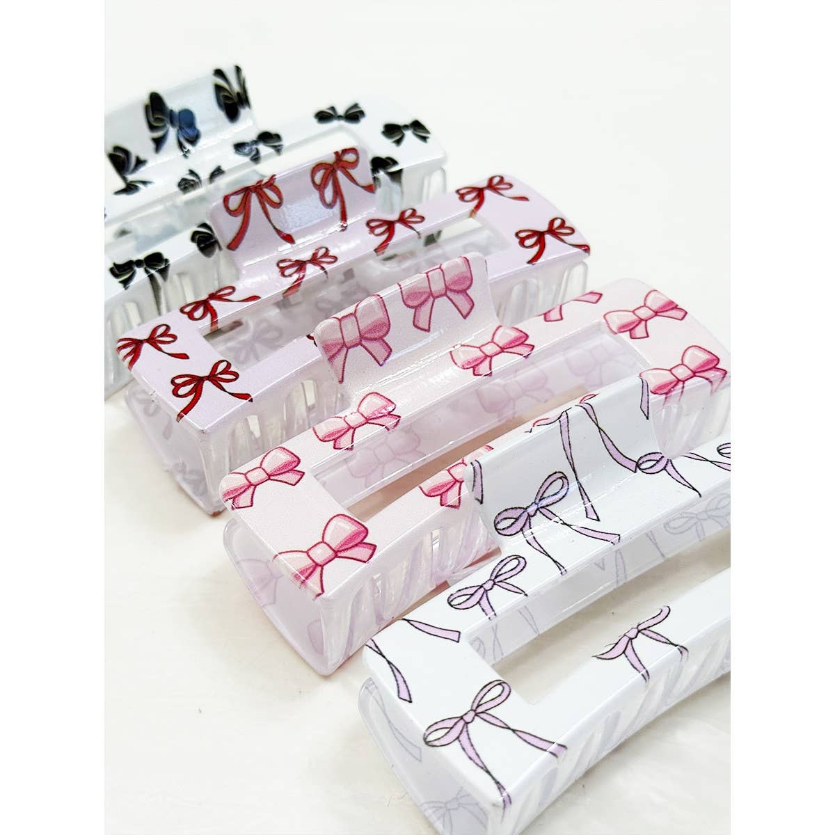 Bow Theme Variety Designs Hair Claw