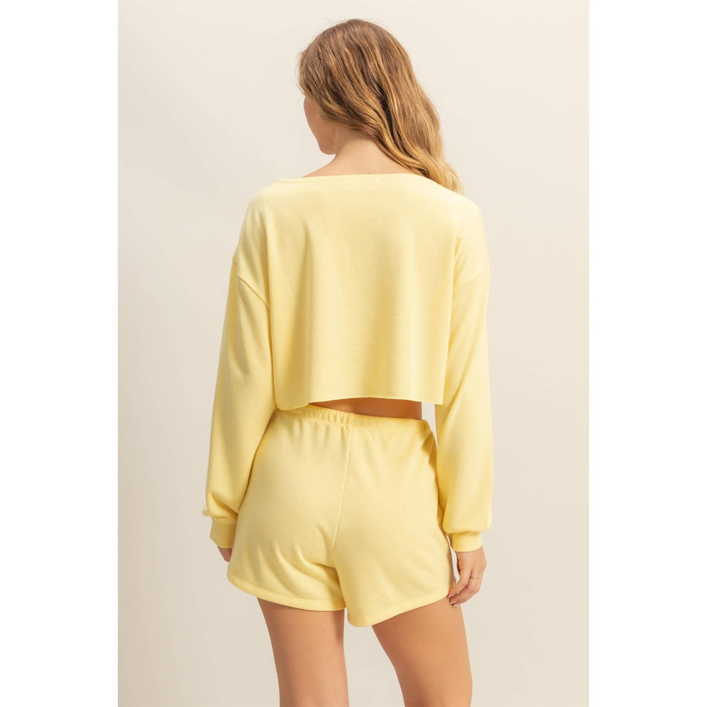 Casually Cute Boat Neck Long Sleeve Top
