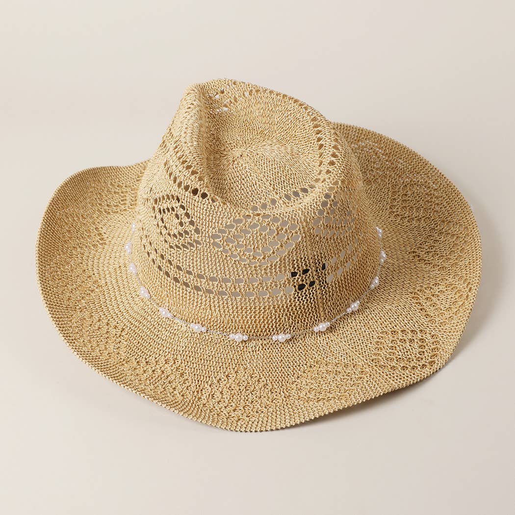 Eco-Friendly Straw Panama Adjustable Hat