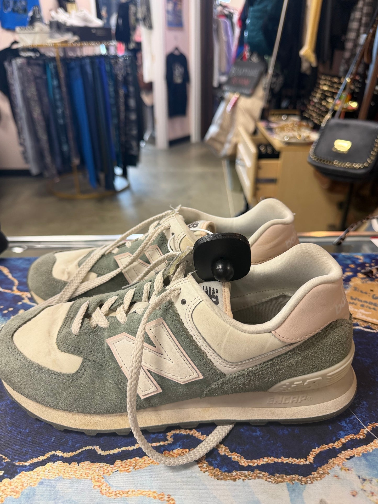 (9W/7.5M) NEW BALANCE 574 DARK JUNIPER