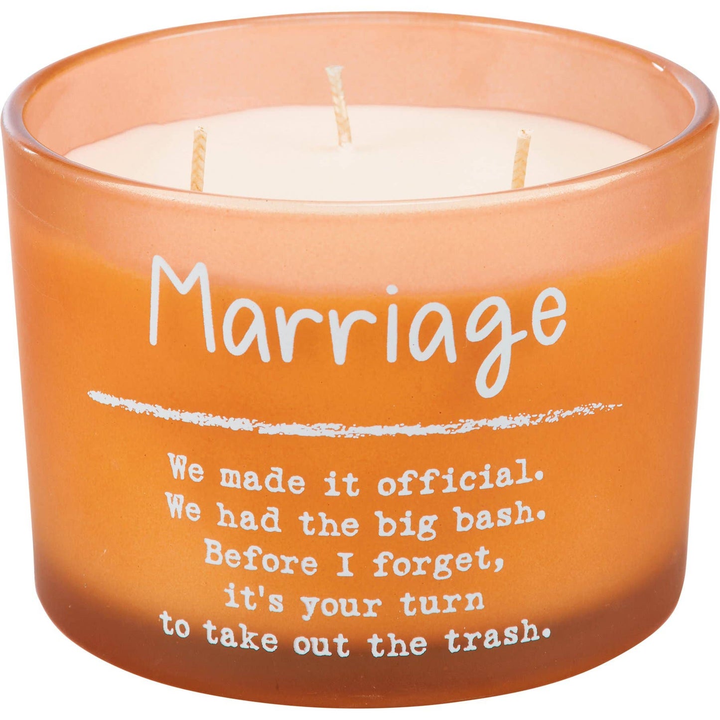 Marriage Poetry Candle