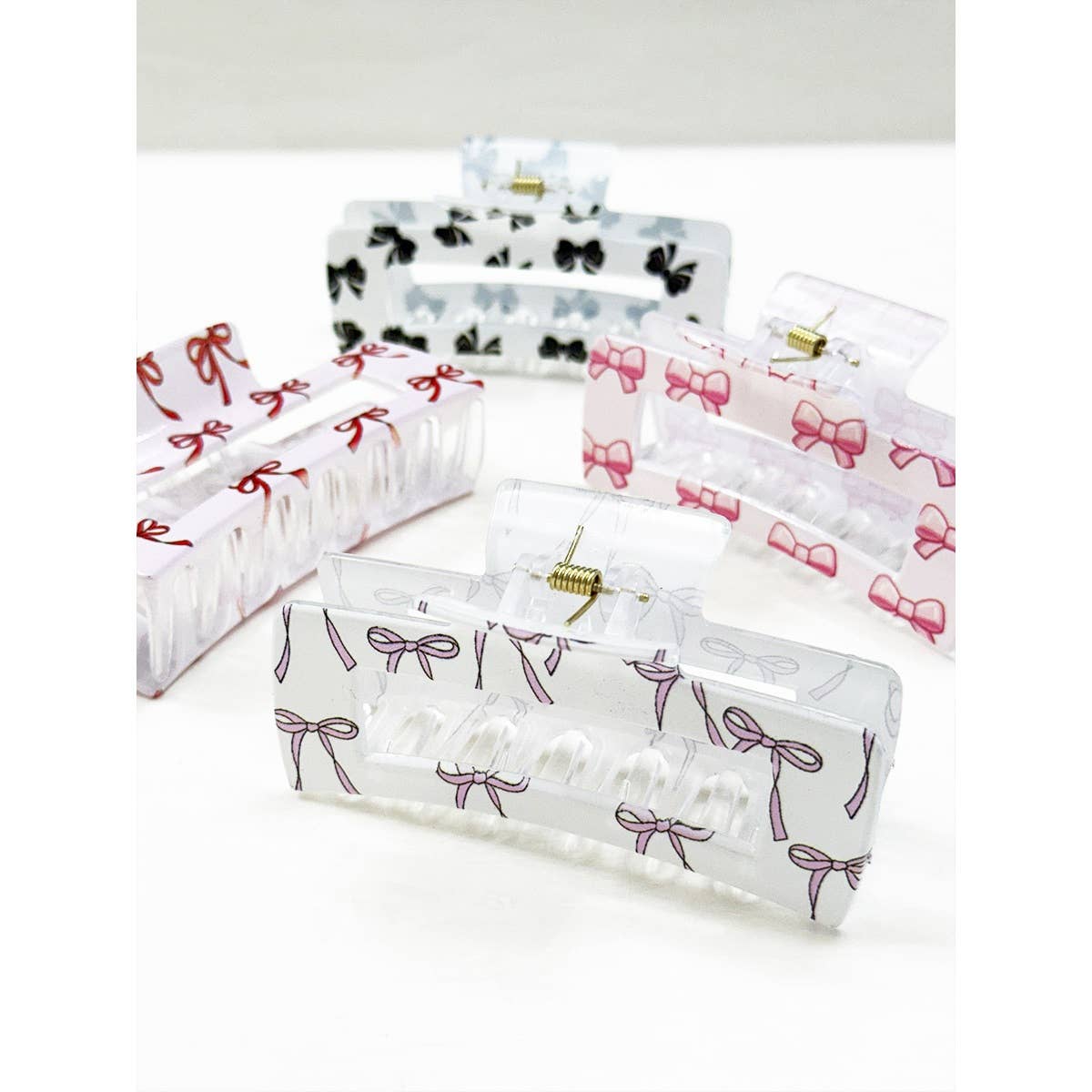 Bow Theme Variety Designs Hair Claw