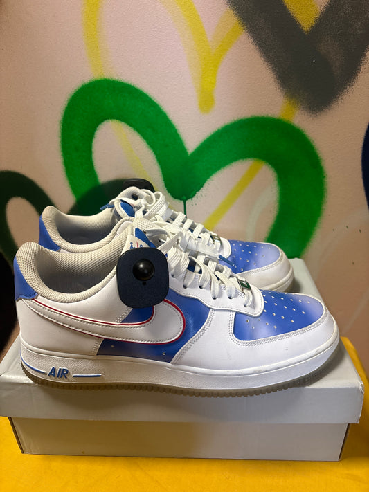 Nike Air Force 1 Low 'New Jersey Nets Hardwood Classics' Women’s 12.5 Men’s 11