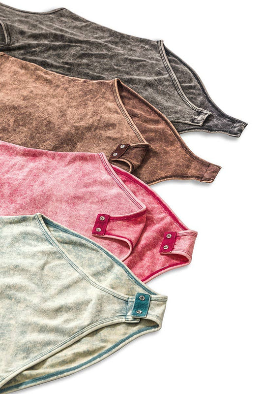 Vintage Washed Cotton Bodysuit