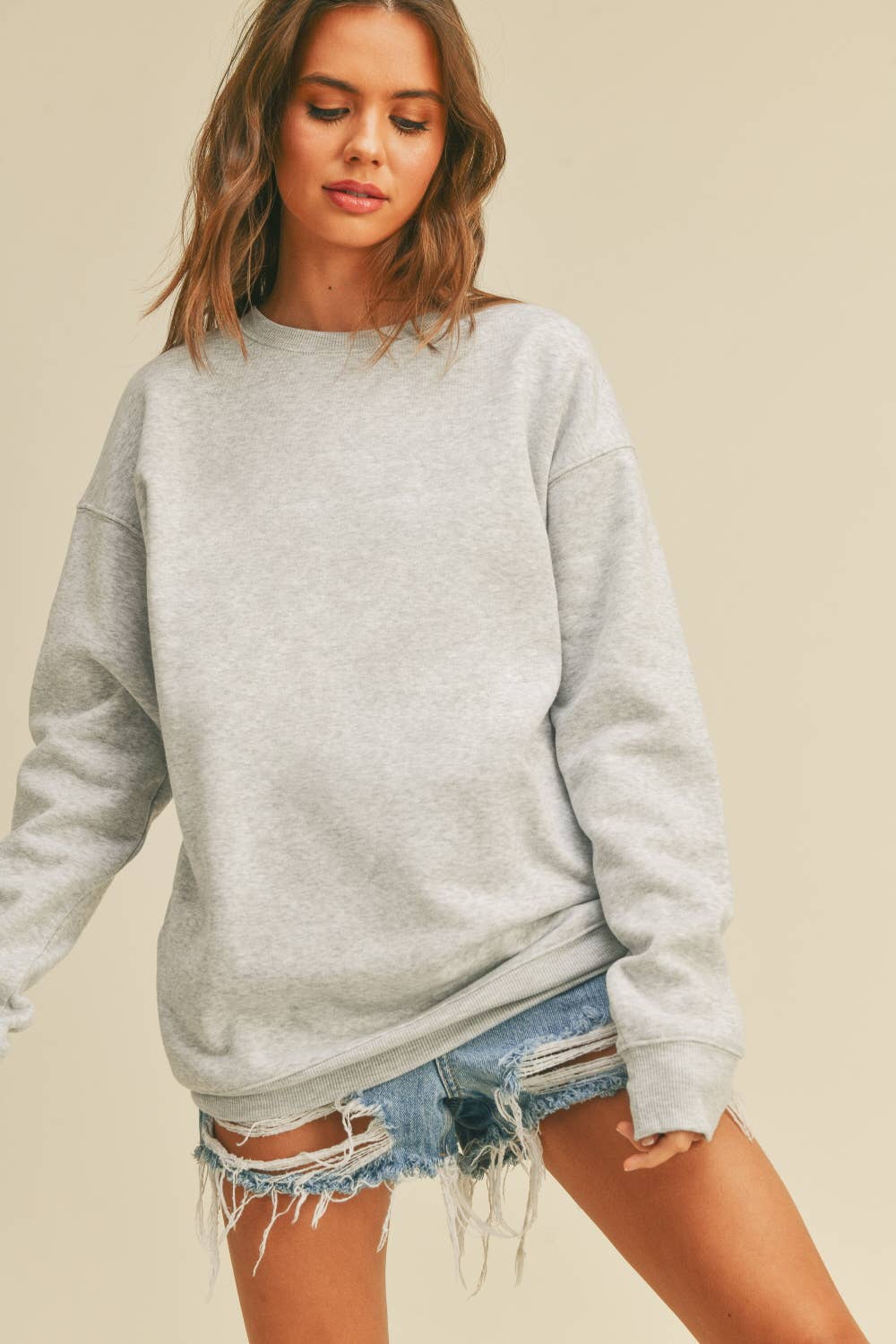 Blank Long Sleeve Sweatshirt