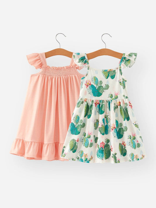 Summer Girls Cactus Dress