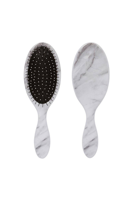 Wet-N-Dry Detangling Hair Brush BnW