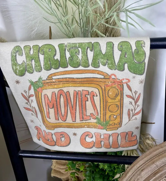 Christmas Movies and Chill (Gildan Tee)