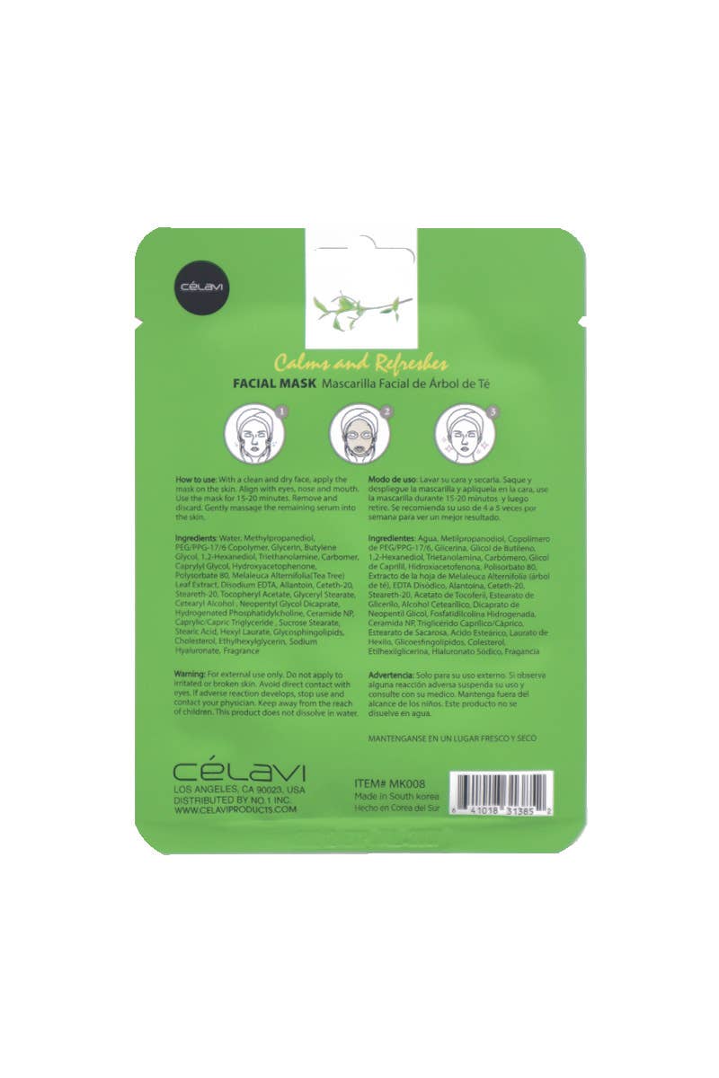 Tea Tree Facial Mask Calms n Refreshes