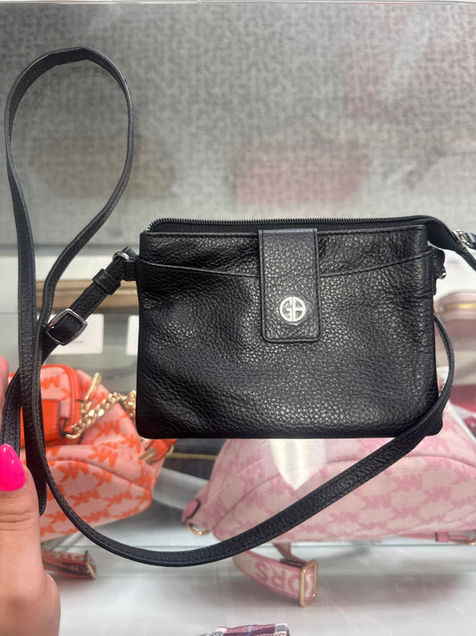 GIANI BERNINI LEATHER SATCHEL