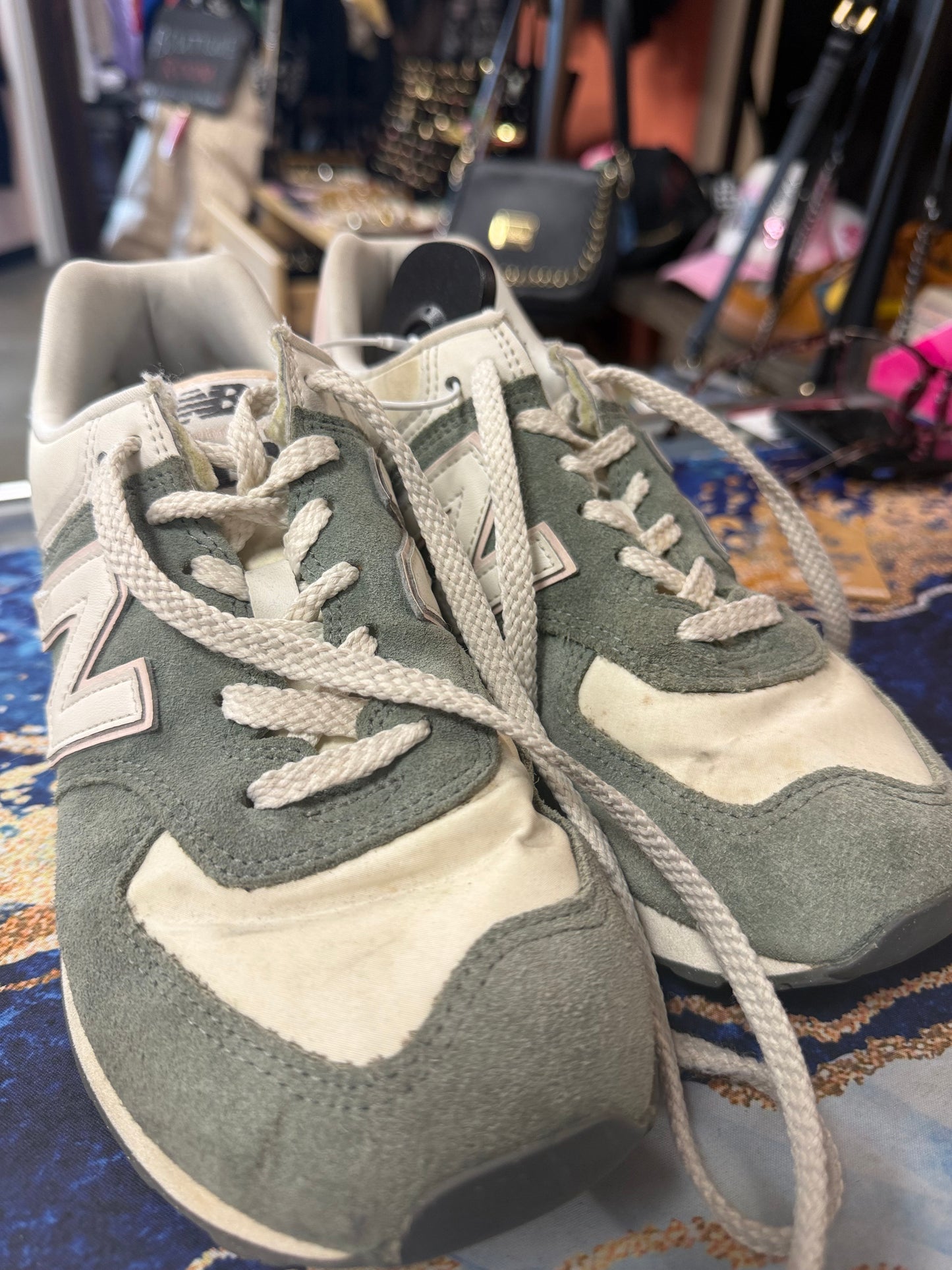 (9W/7.5M) NEW BALANCE 574 DARK JUNIPER