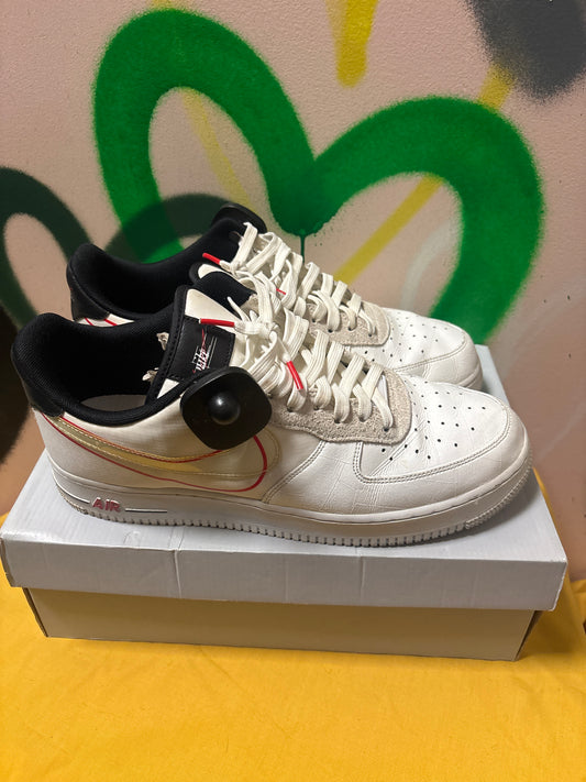 Nike Air Force 1 Low 'Script Swoosh' sneaker Womens 13 Men’s 11.5