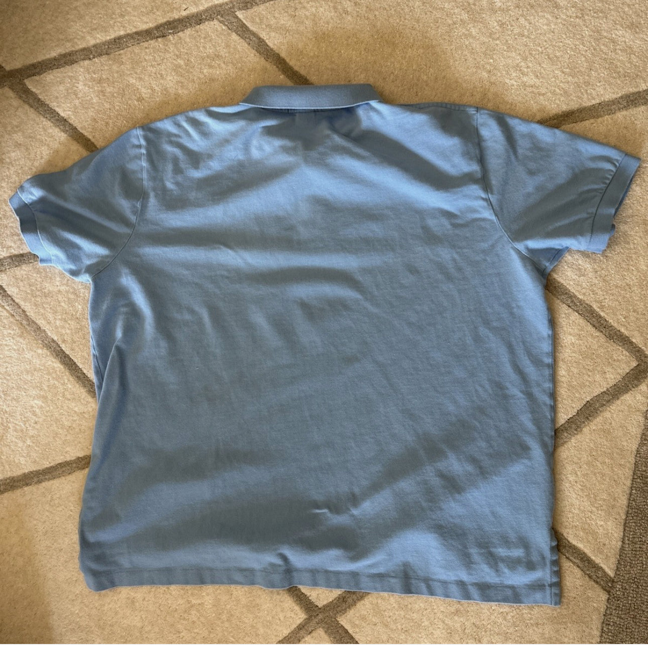 Polo Ralph Lauren Short Sleeve Polo Shirt Periwinkle Blue (MENS XL)