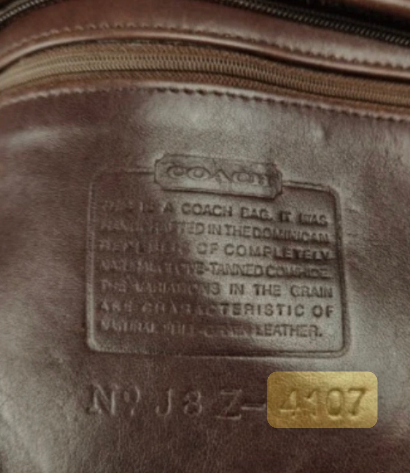 Extremely Rare Made In USA Old Coach 4107 Mini Shoulder Bag Mahogany Vintage **authenticated**