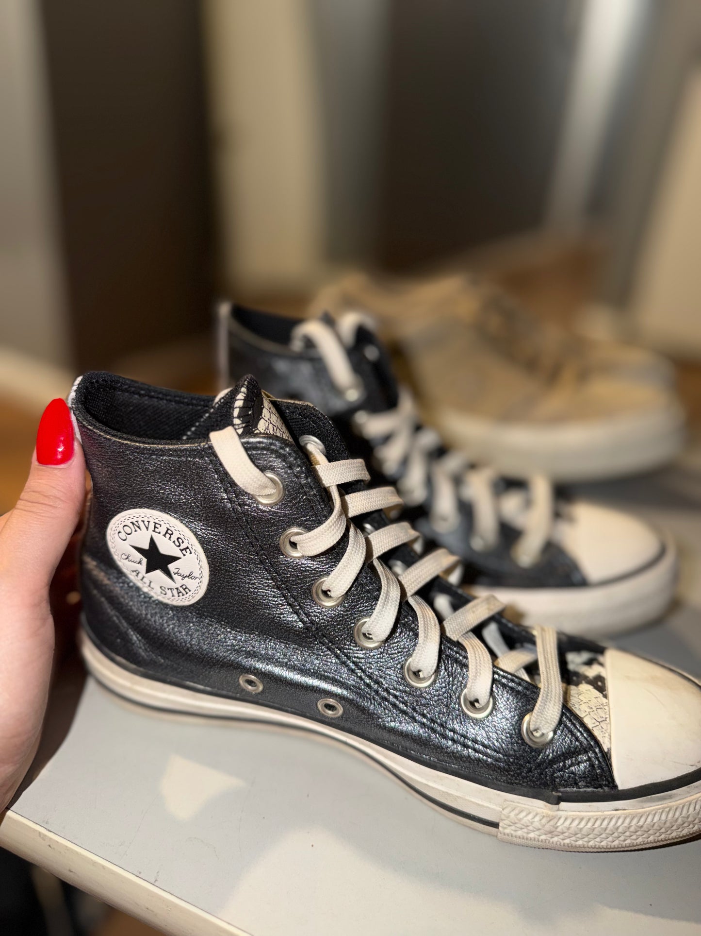 Converse All-Star Chuck Taylor Hi Top Metallic Blue (WMN 6)