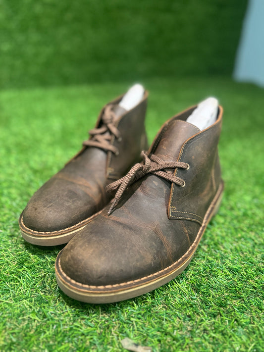 CLARK COLLECTION BROWN WORK BOOT SIZE 9.5